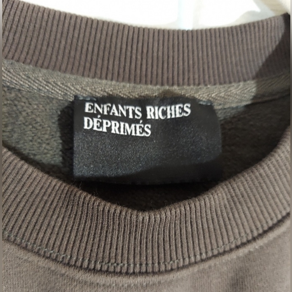 ERD Enfant Riches Deprime Sweatshirt, Size L, Charcoal Gray, Sleeping Graphic - Picture 7 of 7